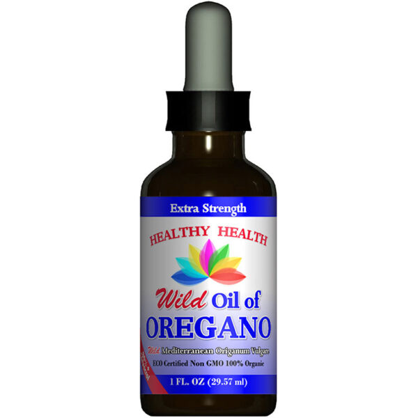 oregano oil extra strength front label
