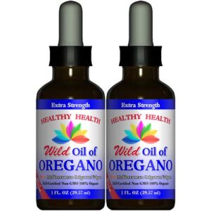 wild oregano oil extra strength 2 bottles